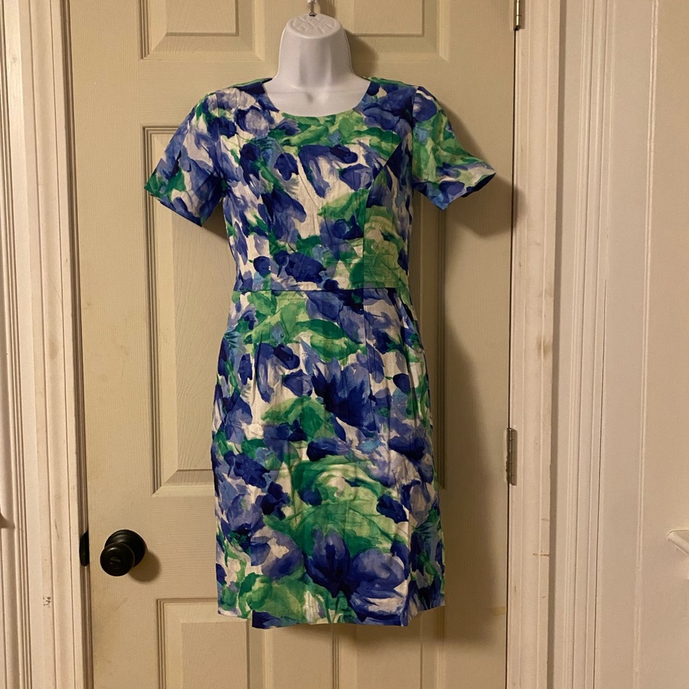 Summer Dress with liner - size 4